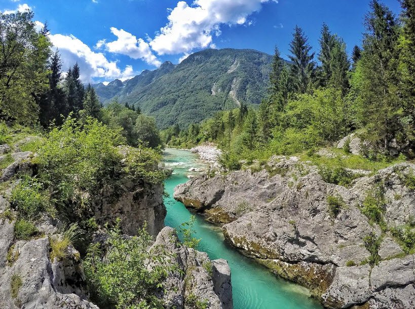 Soča River Valley, Western Slovenia, Slovenia